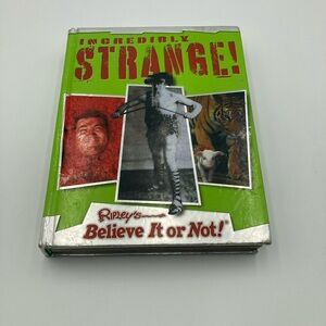 Ripley's Believe It or Not!: Incredibly Strange! Hardcover Book 2010